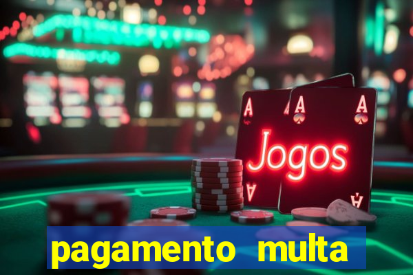 pagamento multa detran mg